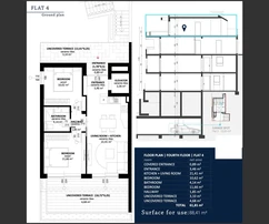 Appartement à vendre à Lozica avec vue mer en Croatie
