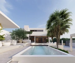 Rogoznica, vila s bazénom a výhľadom na more, 243,55 m²