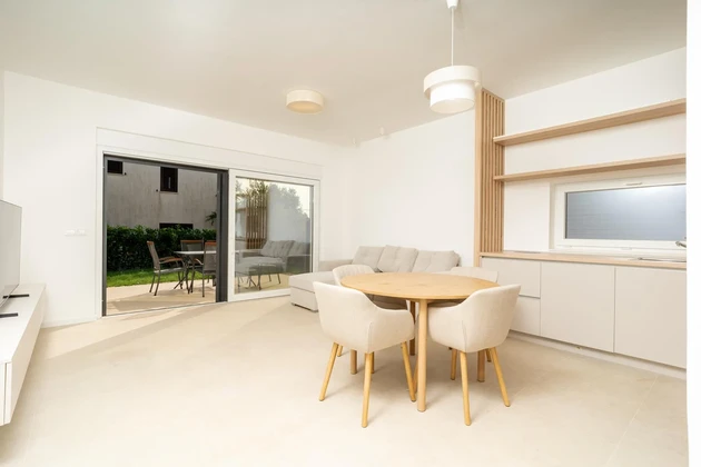 Zadar, Kozino, modern two-room apartment with garden in an excellent location