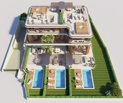 Appartement sur deux niveaux avec piscine à vendre à Poreč en Croatie