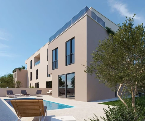 Istria, Tar, luxusný apartmán s vlastným bazénom
