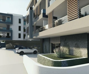 Split, Podstrana | appartement de deux pièces au deuxième étage avec place de garage