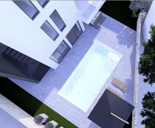 Byt na predaj v Punta Skala, novostavba, druhý rad od mora v Chorvátsku