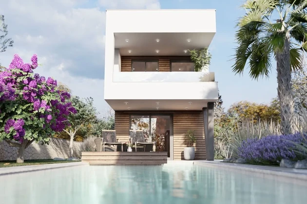 VILLA INDIVIDUELLE NEUVE AVEC PISCINE, SITUÉE DANS UN ENDROIT CALME !