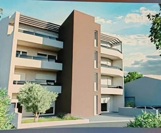 Istrie, Ližnjan, penthouse s nádherným výhledem na moře, novostavba