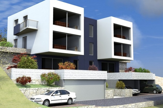 Parcela en Omis con permiso para edificio de 6 unidades