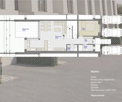 Umag, Zambratija: Modernes Reihenhaus mit offenem Meerblick, 300 m von der Küste entfernt