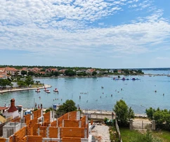 Privlaka Dalmacija (S4) - luxusný dvojizbový byt - prvý rad pri mori