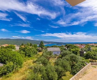 Modern villa for sale on the island of Krk with a swimming pool in Croatia