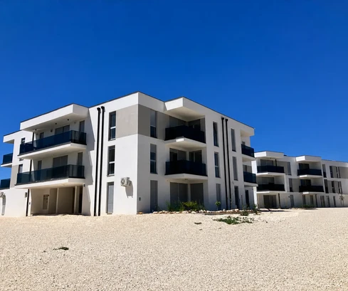 Isztria, Liznjan: Tengerre néző apartman a part közelében