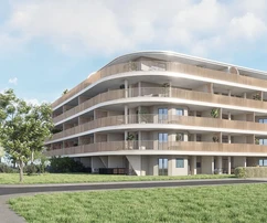 Istrie, Umag, appartement moderne de deux pièces avec grande terrasse