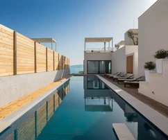 Luxusní vila s panoramatickým výhledem na moře na prodej v Omiši v Chorvatsku