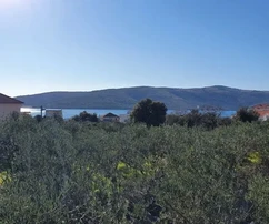 Seget Vranjica, building plot 1630 m2, sea view