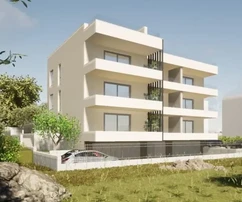 Čiovo, Okrug G., 2-Zimmer-Wohnung 76 m2 + Dachterrasse 77 m2, Pool, Aussicht