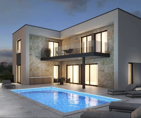 Luxusvilla eladó Vodnjanban, közel a tengerhez Horvátországban