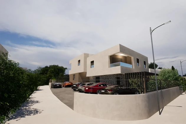 Vodice - Zwei-Zimmer-Wohnung S4, 70,32 m², nahe dem Zentrum