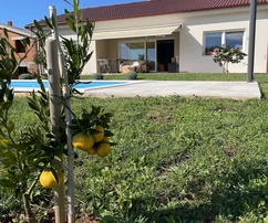 Istria, Kastelir: Casa inteligente con piscina y jardín