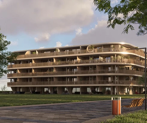 Istrie, Umag - moderní dvoupokojový byt s krásnou zahradou o rozloze 300 m²