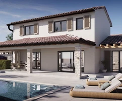 Istrie, Svetvinčenat – maison avec piscine en construction
