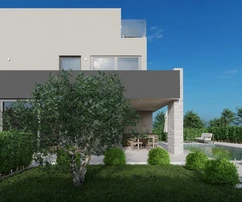 Poreč, Istria: Nuova costruzione esclusiva con vista mare