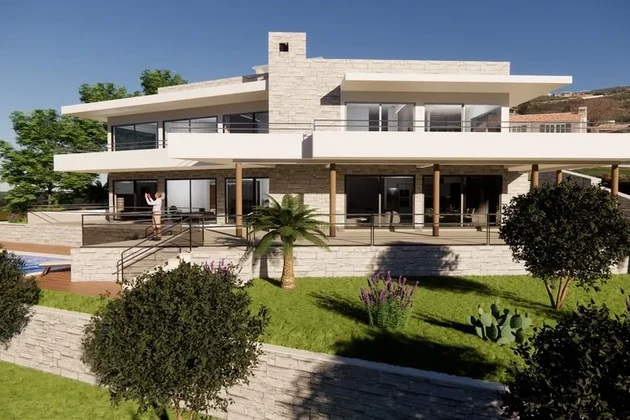 Isztria, exkluzív tengerre néző villa - Új építés