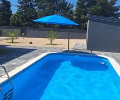 Zadar, Ninski stanovi, modernes Haus mit Pool und Sauna