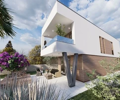 BRANDNEUE FREISTEHENDE VILLA MIT POOL IN RUHIGER LAGE!