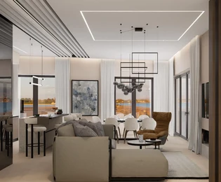 Penthouse in Rovinj mit Meerblick zu verkaufen in Kroatien