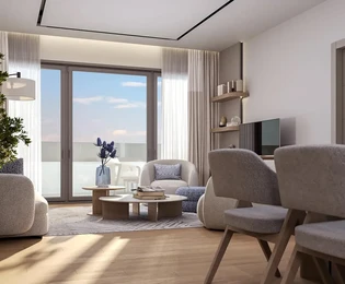 Háromszobás luxuslakás eladó Rijeka exkluzív projektjében Horvátországban