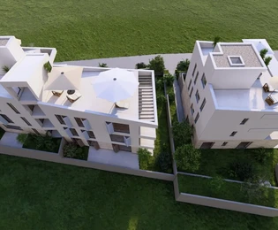 Zadar, Petrčane, luxusní dvoupokojový byt v přízemí se zahradou a výhledem na moře