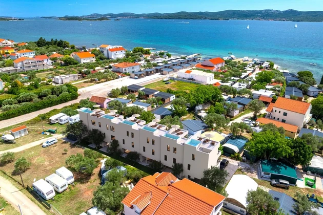 NEUBAU | Sveti Petar na Moru | Reihenhaus 161 m² | Swimmingpool | 110 m vom Meer