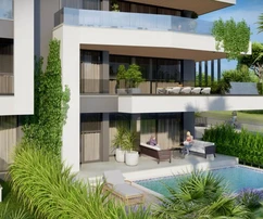 Exklusive Wohnung mit Pool in Rovinj zu verkaufen in Kroatien