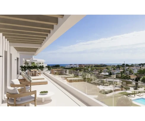 Exkluzívne 2-izbové apartmány so spoločným bazénom, jacuzzi a posilňovňou v El Verger, Denia