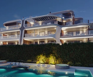 Appartamenti moderni con vista mare a Benahavís