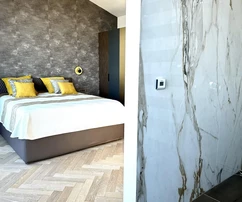 Luxusná vila na predaj vo Vrbniku s výhľadom na more v Chorvátsku