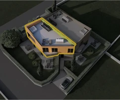 Istria, Poreč – modern apartment with roof terrace