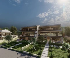 Lovrečica, Istrie – Luxusní apartmán ve 2. patře, pár kroků od moře