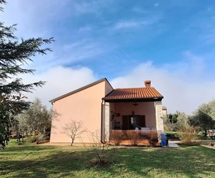Istra, Buje okolica, šarmantna samostojeća kuća s velikom okućnicom i investicijskim potencijalom
