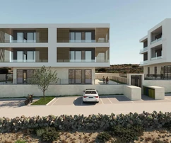 Zadar, Vinjerac, appartement T2 C4, vue sur la mer, 1er étage