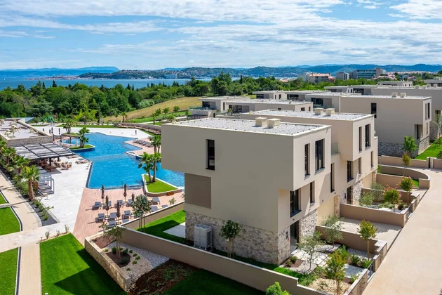 Istrie, Savudrija: Apartmán s výhledem v luxusním resortu