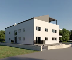 Appartamento duplex con tre camere da letto in vendita a Rovigno in Croazia