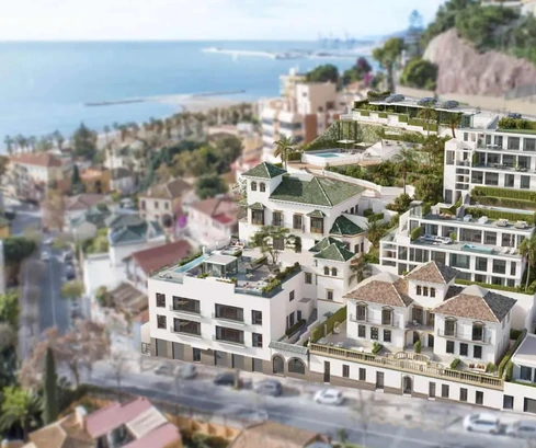 Exkluzív lakóprojekt Málaga központjában
