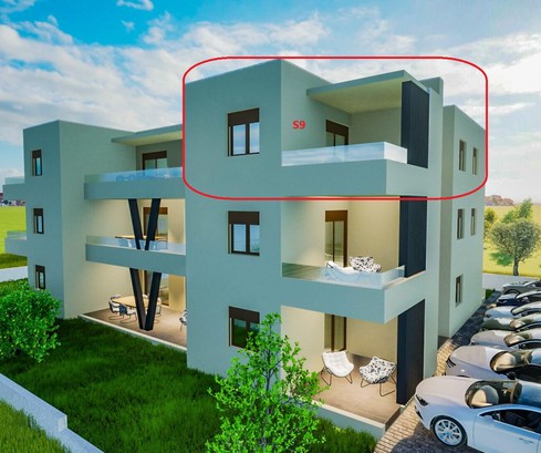 VERKAUFT - Wohnung in Vodice zu verkaufen mit Meerblick