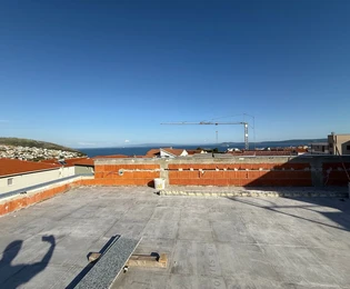 Čiovo,Okrug G.,2soban stan 64.6m2 sa krovnom terasom 75m2,vanjsko PM