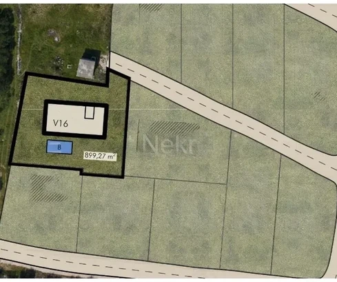 Kaštel Novi, Rudine, działka budowlana 900 m2