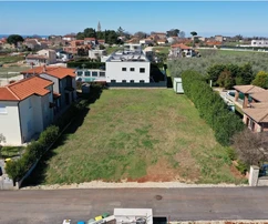 Kaštelir, Istria: terreno edificabile di 940 m² con vista mare