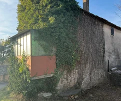 Istria, Krasica: Casa de piedra con vistas al mar