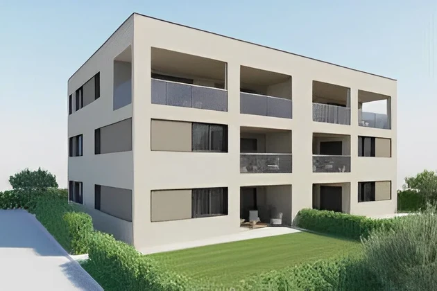 <p>Un apartamento espacioso en la segunda planta de un edificio nuevo, Istria, Poreč</p>