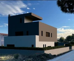 Villa im Bau