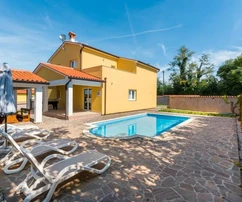 Nowy piękny dom z basenem, Istria, Labin